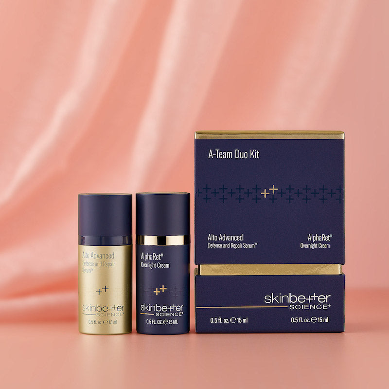 A-Team Duo Kit – Alto Defense Serum & Alpharet Overnight Cream