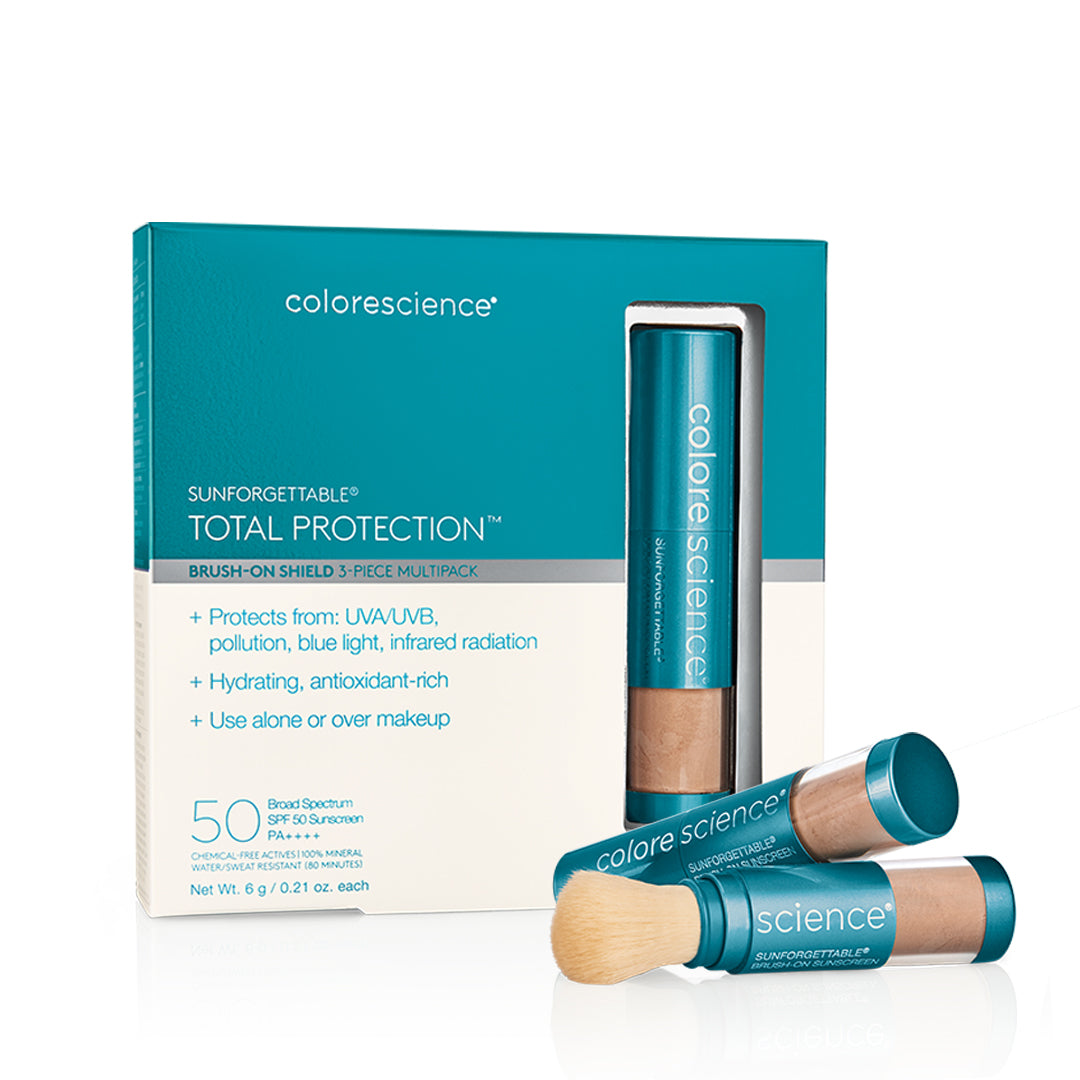 SUNFORGETTABLE® TOTAL PROTECTION™ BRUSH-ON SHIELD SPF 50 MULTIPACK